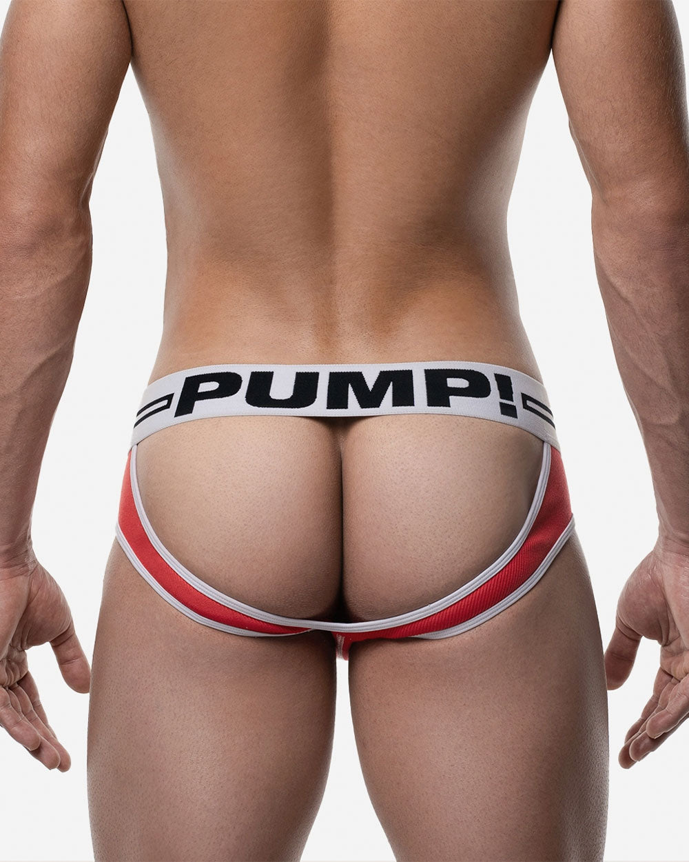 Round2 Red Backless Brief