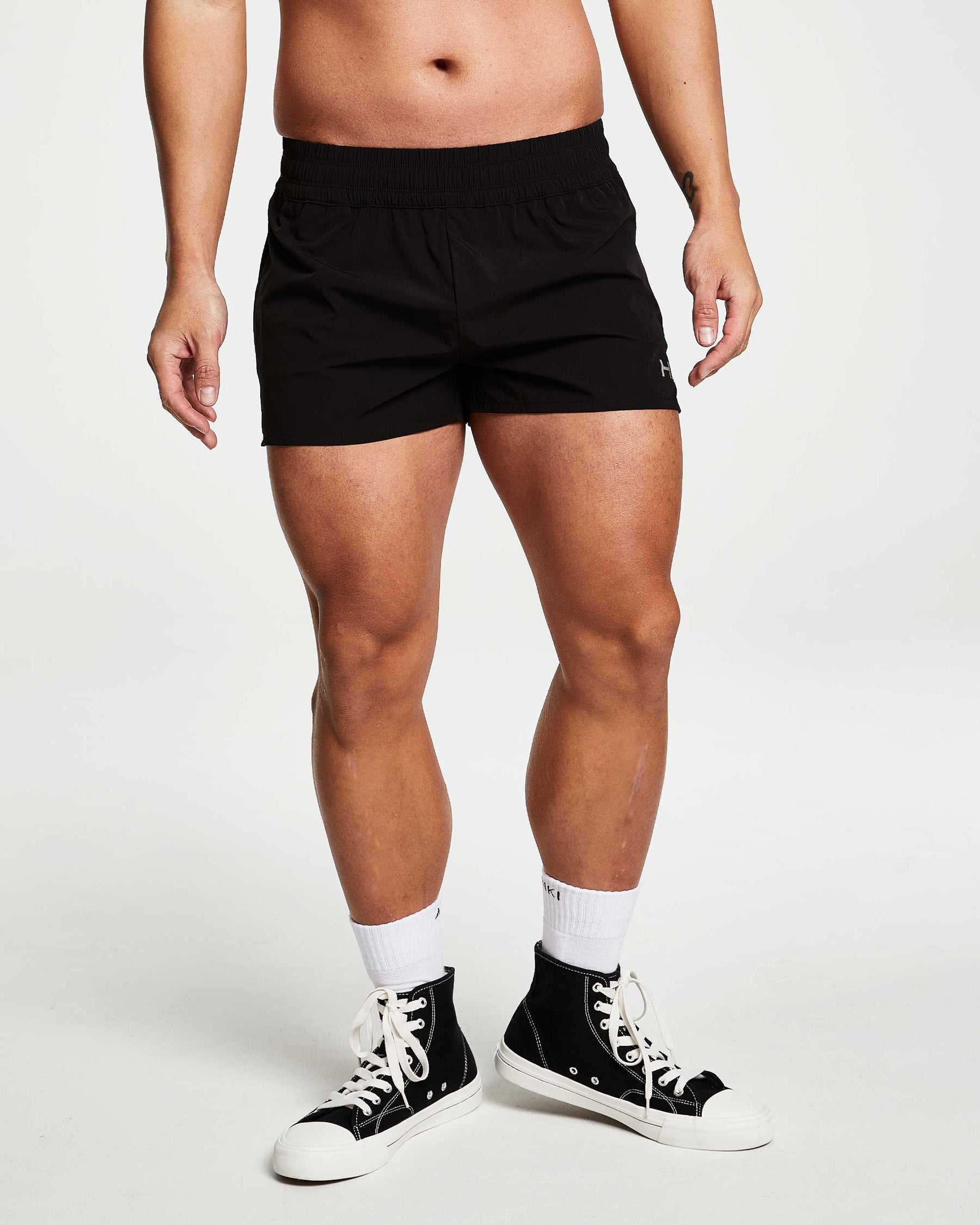 Move 3" Running Short - Black