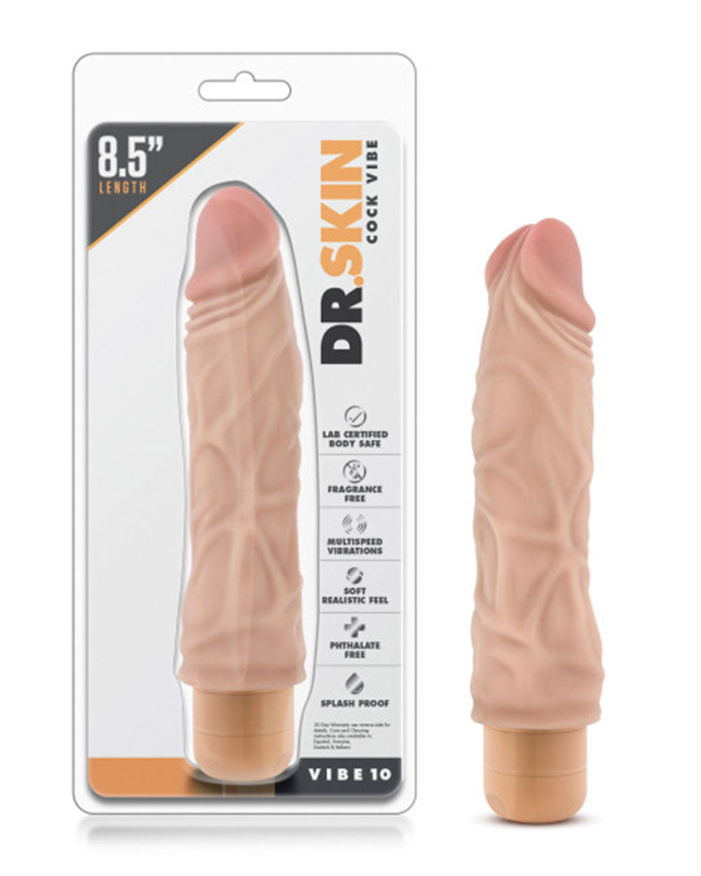 Dr Skin C*ck Vibe 10 8.5in