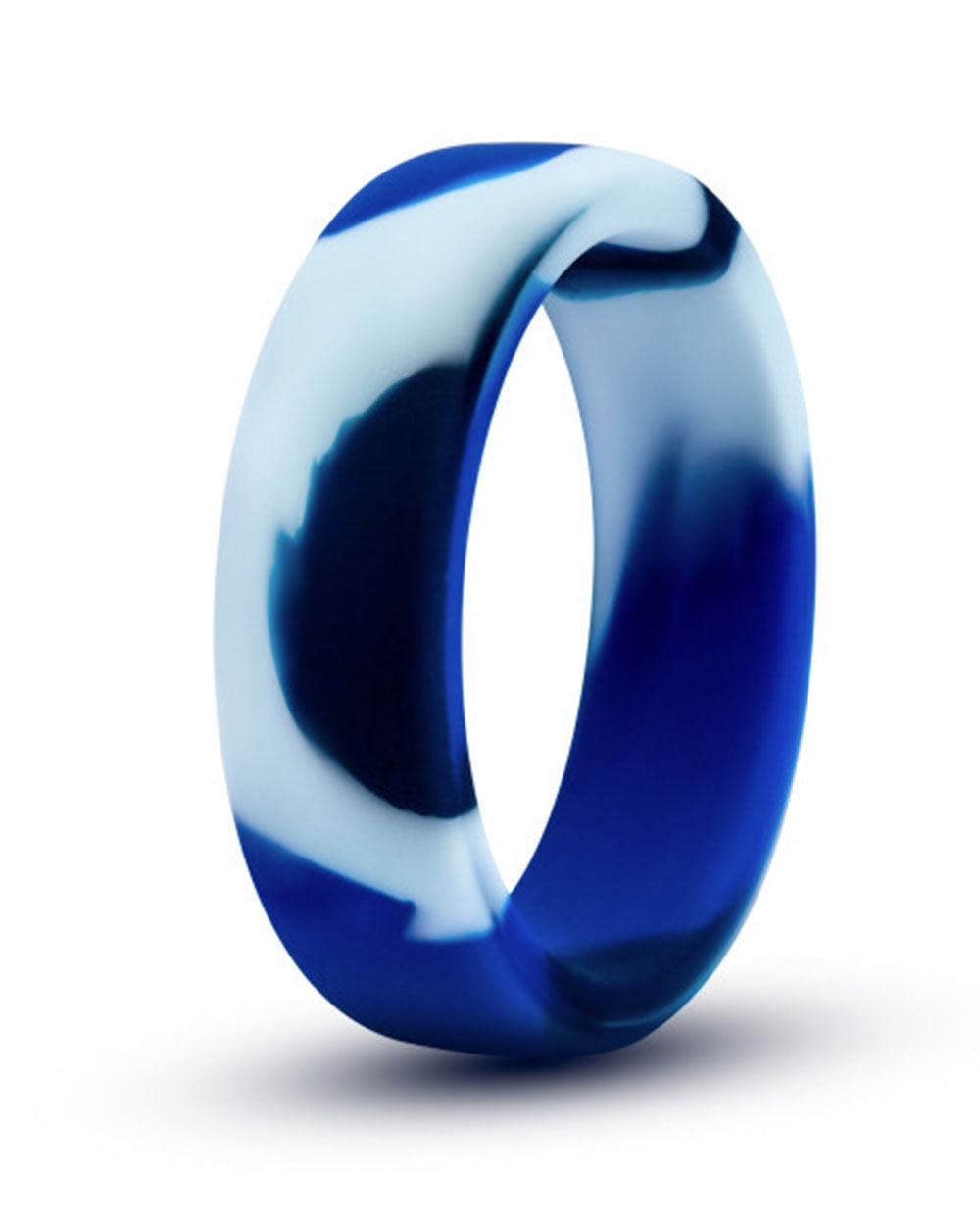 Performance Silicone Camo C-Ring - Blue Camouflage