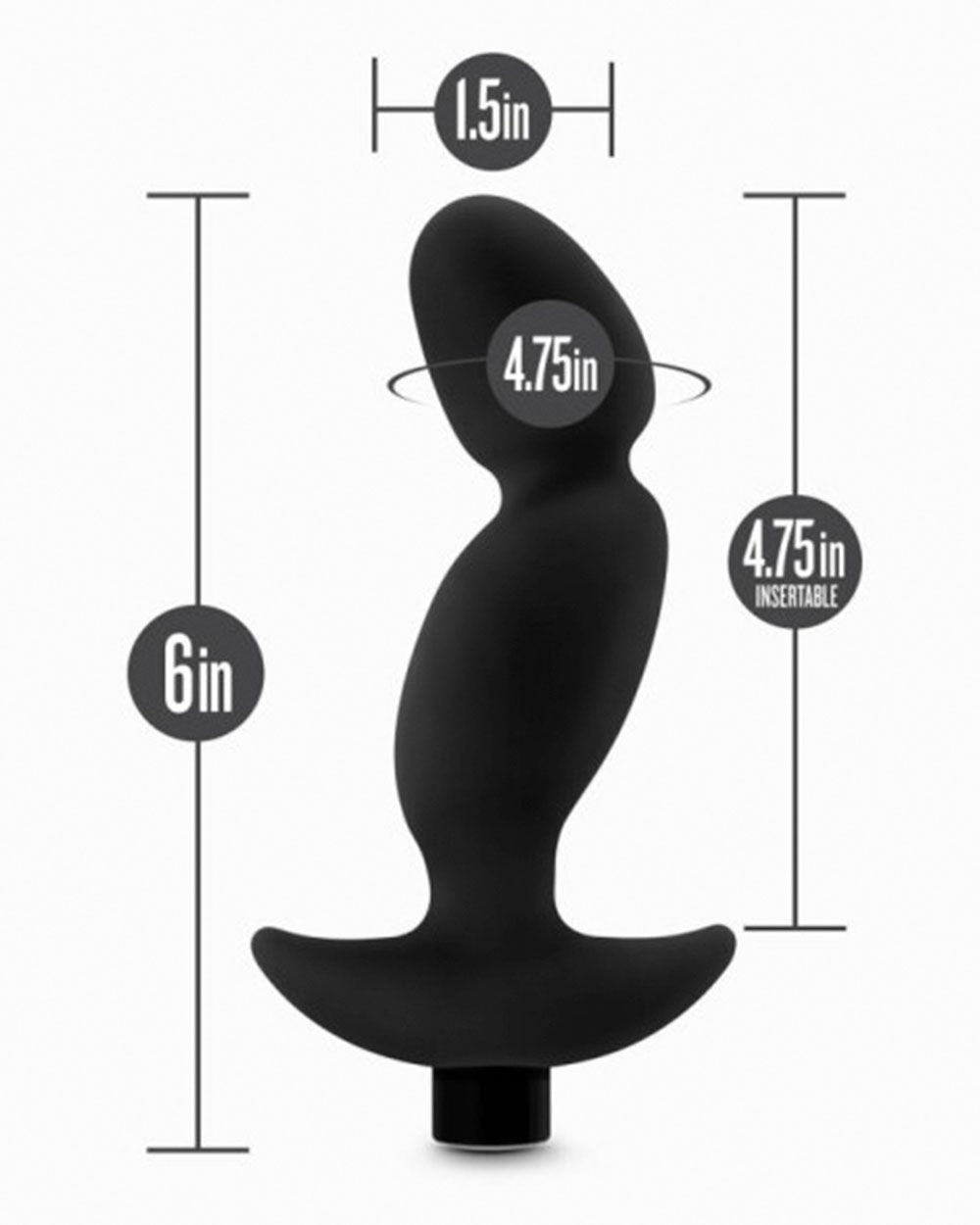 Vibrating Silicone Prostate Massager 04