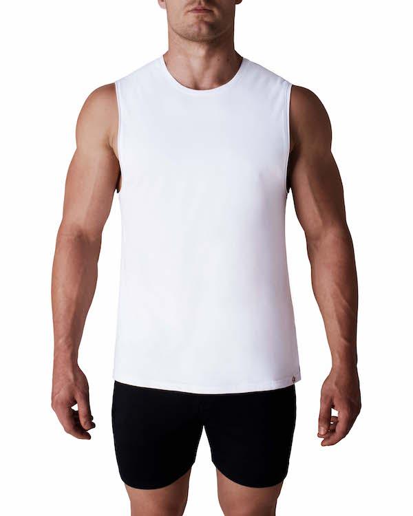 Neo Muscle Tank - White