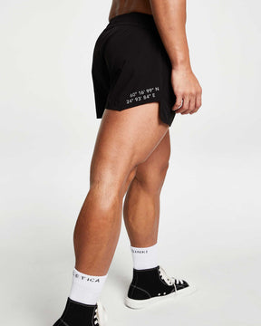 Move 3" Running Short - Black