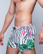 S50 Print Swim Shorts - Siberian