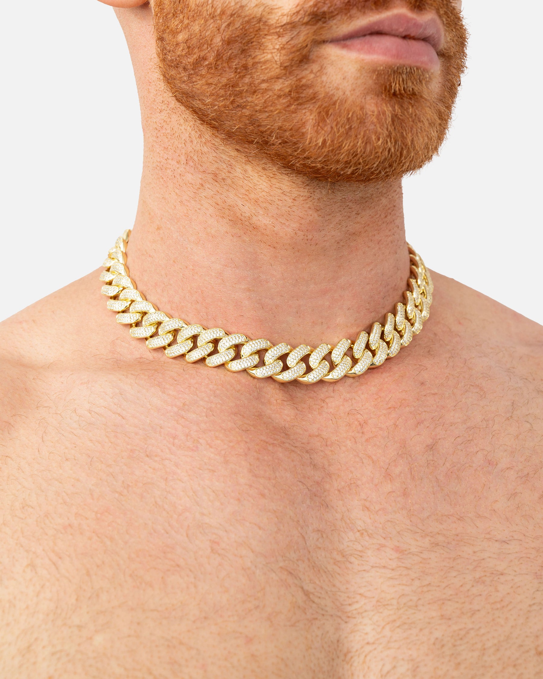 18mm Iced Cuban Chain