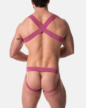 Glitter Trough Harness - Pink