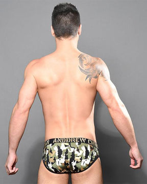 Glam Camouflage Brief w/ Almost Naked