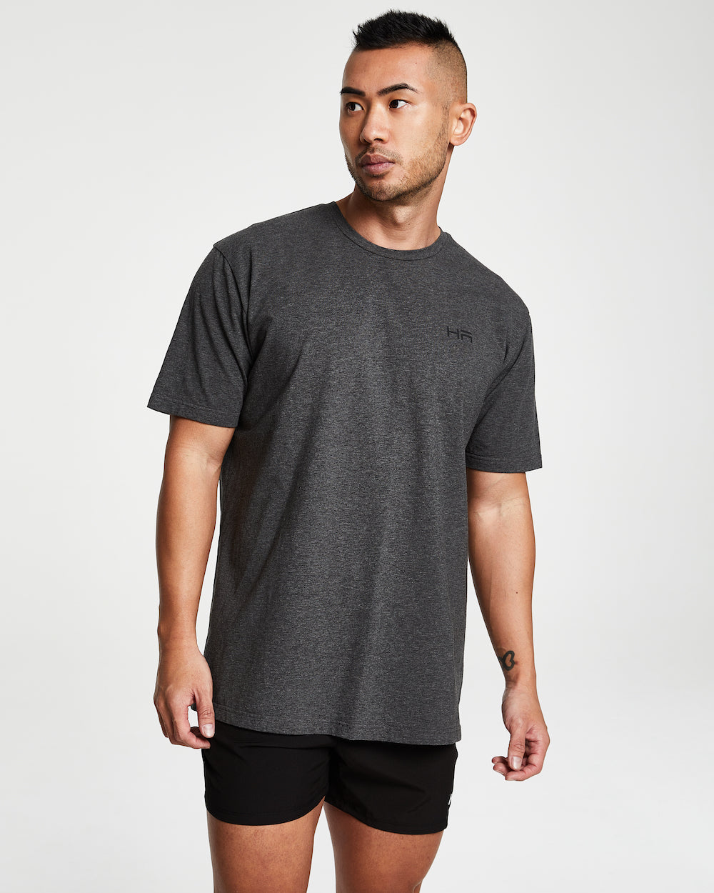 Aro Essential Gym T-Shirt - Charcoal Grey