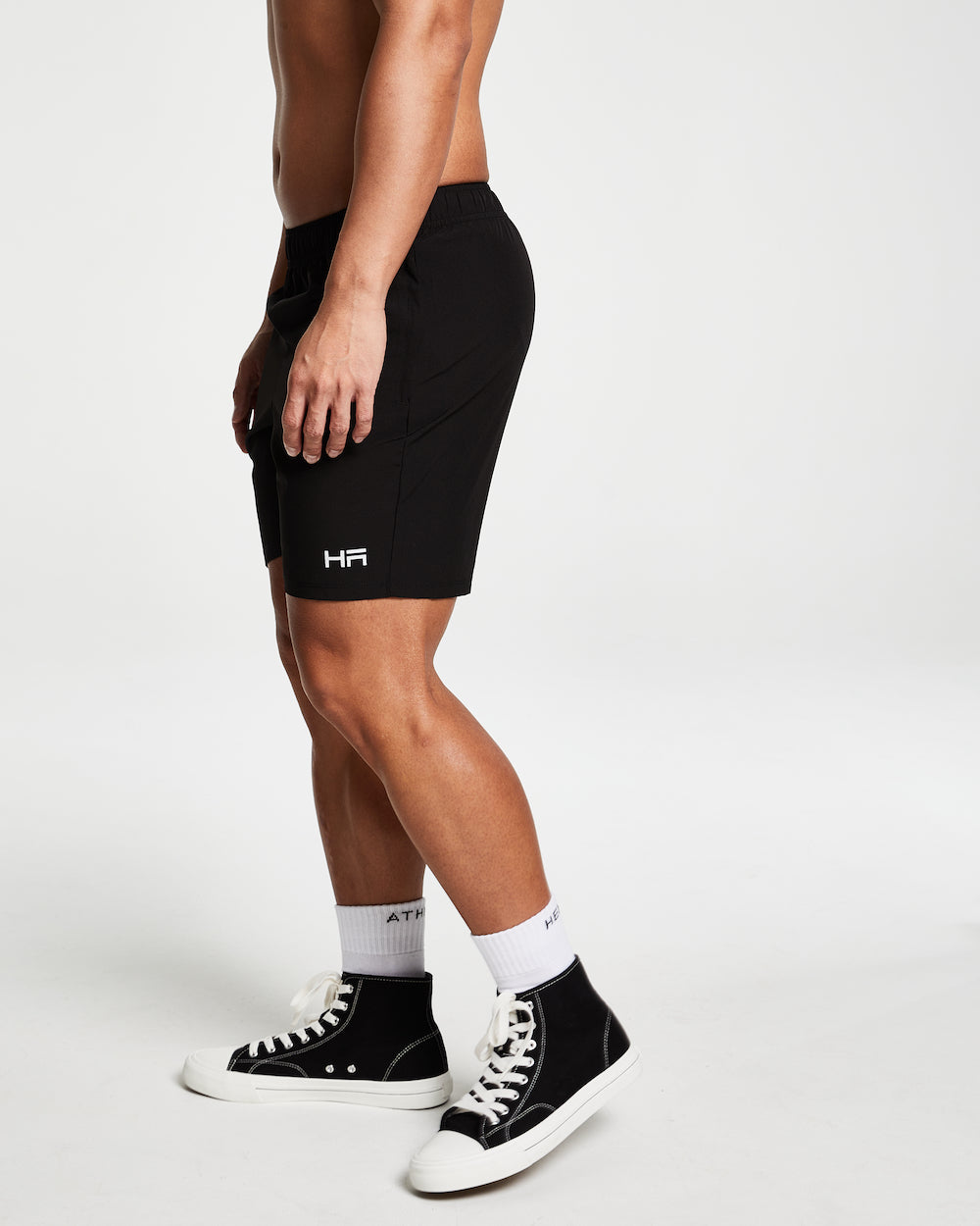 Aro 7" Gym Shorts - Black